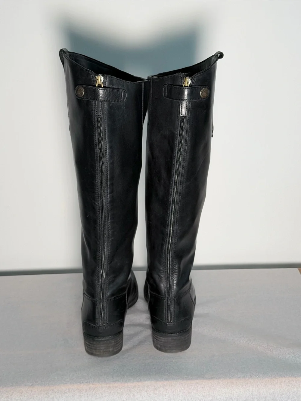 Sam Edelman Womens Penny 2 Black Riding Boots Size 9